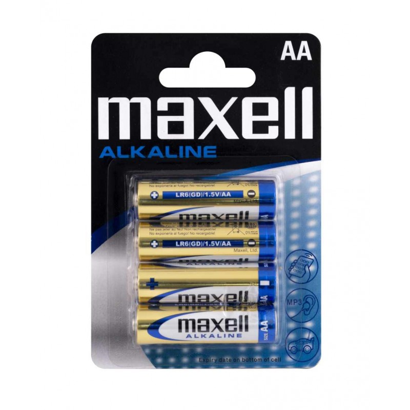 [32544141] PILHAS MAXEL ALKALINE AAA(1X4)