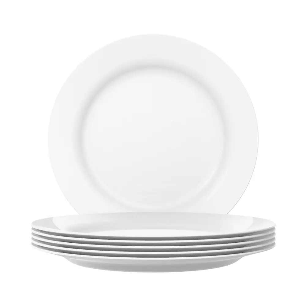 [32631378] PRATO DE PORCELANA BRANCO