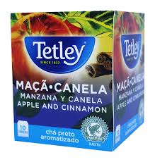 Tetley Maçã.Canela - 10Saq