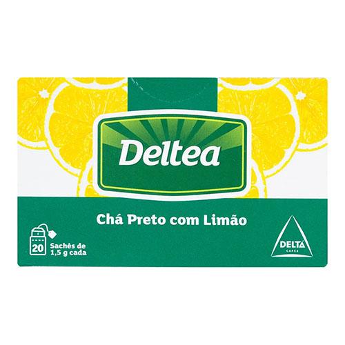 Chá Delta Preto Limão (20 SAQ)